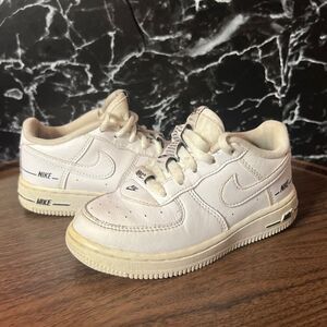 Nike Air Force 1 Low TD ‘Double Air White Black’ (CW0986 100) Shoes Size: 9C